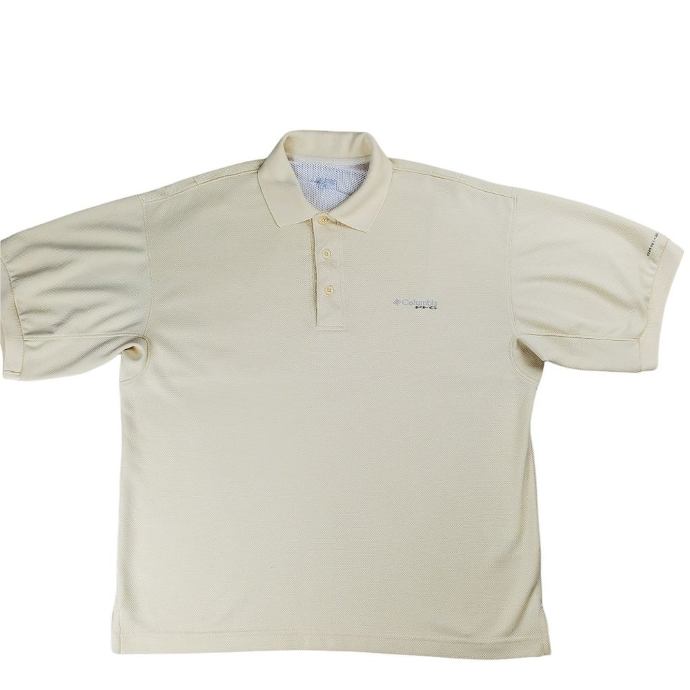 Columbia PFG Mens Polo Shirt Omni Shade Vented S